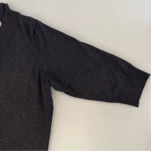 Philosophy | Charcoal Open Front Cardigan | Size 1X - Picture 10 of 13